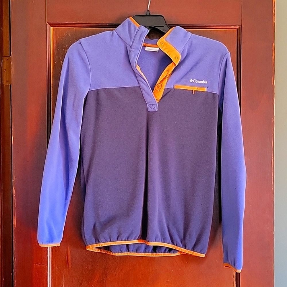 Columbia 1/4 Button Fleece Sweatshirt